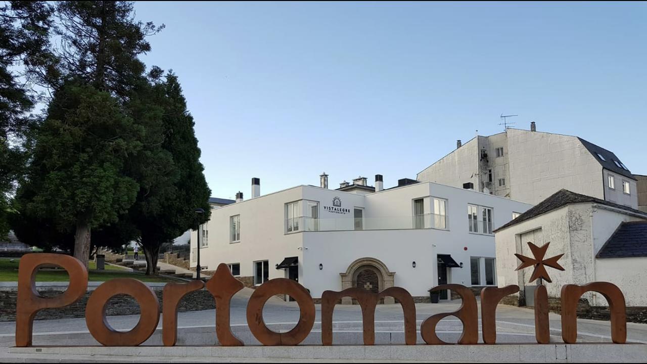 Vistalegre Hotel-Spa Portomarin Exterior foto